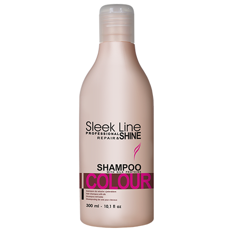 STAPIZ Sleek Line Colour - Szampon do włosów farbowanych 300ml