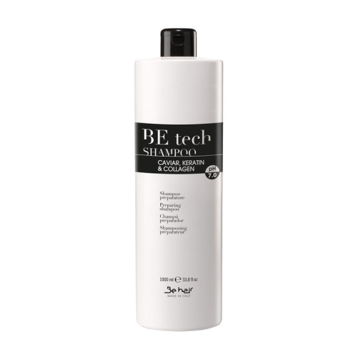 BE HAIR BE TECH Preparing Szampon przygotowujący włosy do zabiegów chemicznych 1000ml