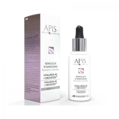 APIS Kwas hialuronowy - hyaluron 4D + Orchistem 30ml