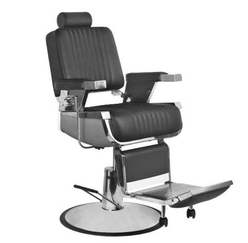 GABBIANO fotel barberski ROYAL czarny
