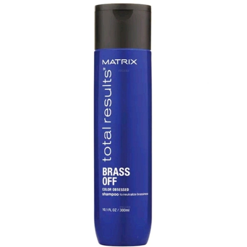 MATRIX COLOR OBSESSED BRASS OFF - Szampon niwelujący żółte odcienie 300ml