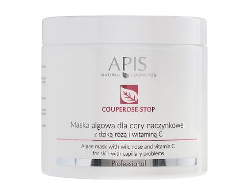 APIS Couperose-Stop Maska algowa z dziką róża i witaminą C dla cery wrażliwej 200g