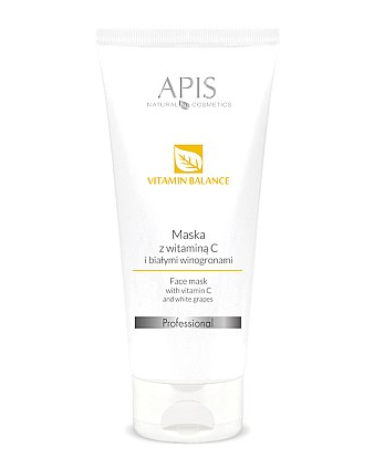 APIS Vitamin balance - Maska kremowa z witaminą C i białymi winogronami 200ml