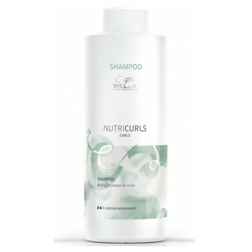 Wella Professionals Nutricurls Micellar Shampoo - Szampon micelarny do włosów falowanych i kręconych 1000ml