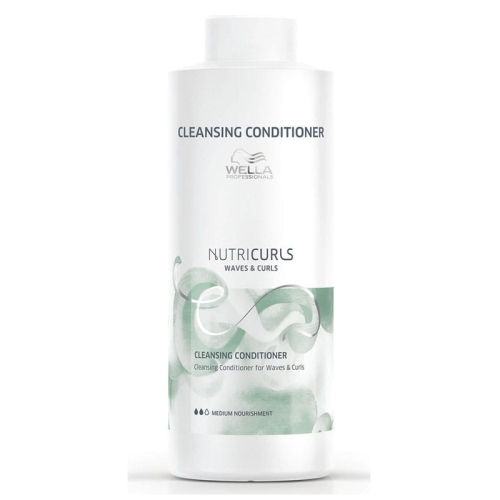 Wella Professionals Nutricurls Cleansing Conditioner - Odżywka myjąca do włosów falowanych i kręconych 1000ml