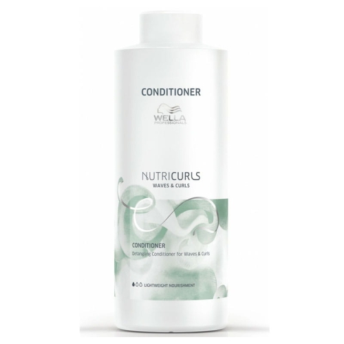 Wella Professionals Nutricurls Conditioner - Odżywka ułatwiająca rozczesywanie do włosów falowanych i kręconych 1000ml