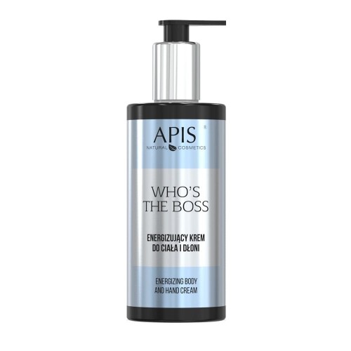 Apis Who's the Boss Energizujący krem do ciała i dłoni dla mężczyzn 300ml