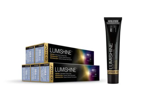 JOICO Lumishine Permanent Color - Farba do włosów z kompleksem ARGIPLEX odbudowującym włosy 74ml