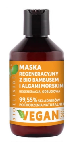 BIOELIXIRE - Maska regenerująca z algami morskimi i bio bambusem 300ml