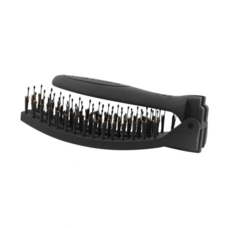 Olivia Garden Fingerbrush On The Go Smooth&Style Składana szczotka z włosiem z dzika i nylonem