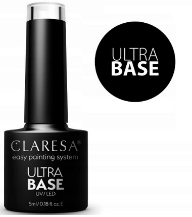 CLARESA Ultra base - Mocna baza do lakierów hybrydowych 5ml