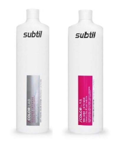 SUBTIL Color Lab Volume Intense - Szampon 1000ml + Maska 1000ml Zestaw do włosów potrzebujących objętości