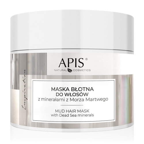 Apis Maska błotna do włosów z minerałami z Morza Martwego 200ml