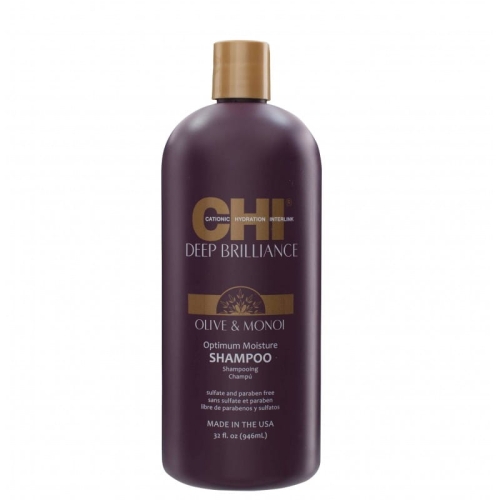 CHI Deep Brilliance - Szampon nawilżający do włosów suchych i zniszczonych 946ml