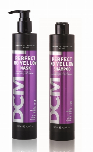 Diapason Perfect  No Yellow Zestaw do włosów blond Szampon 300ml Maska 300ml