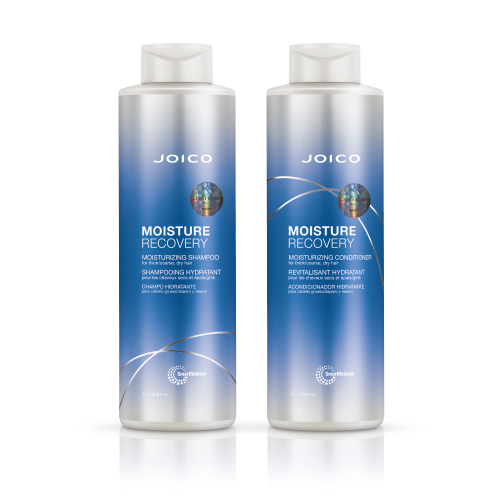 Joico Moisture Recovery Zestaw nawilżający Szampon 1l + Odżywka 1l