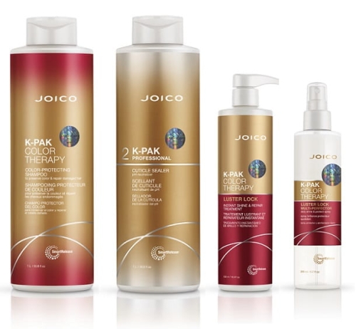JOICO K-PAK COLOR BOOST Zestaw nabłyszczający do włosów farbowanych DUŻY