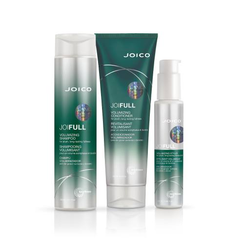 JOICO JOIFULL ZESTAW do włosów cienkich Szampon 300ml + Odżywka 250ml + Krem ochronny 100ml
