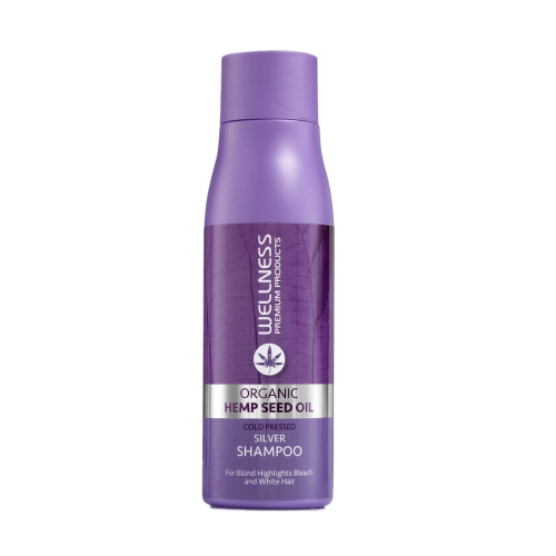Wellness Premium Silver Fioletowy Szampon do włosów blond 500ml