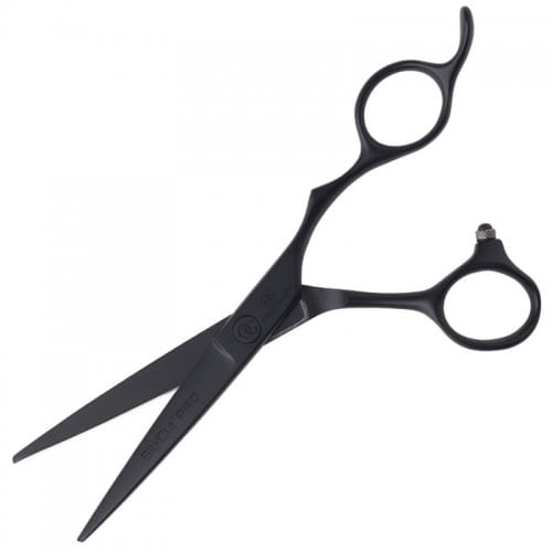 Olivia Garden Silkcut Black Matt PRO Nożyczki fryzjerskie dla leworęcznych 5.75"