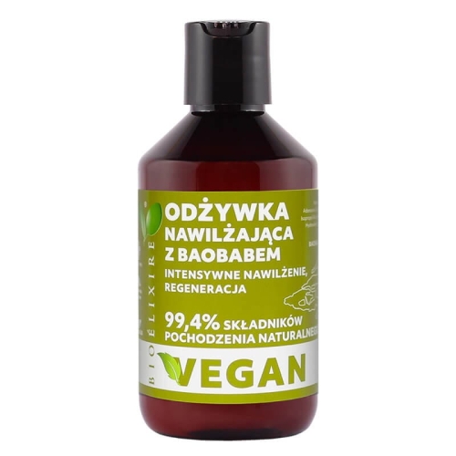 BIOELIXIRE BAOBAB - Wegańska odżywka intensywnie nawilżająca 300ml