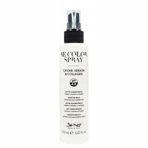BE HAIR BE COLOR Mleczko / Spray keratynowy o kwaśnym pH 4.0, do ochrony koloru włosów 150ml