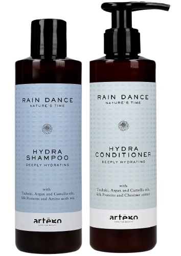 Artego rain dance hydra Zestaw nawilżający szampon i odżywka 2x250ml