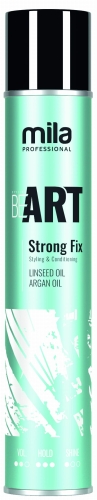 Mila be art strong fix Ekstra mocny lakier do włosów 500ml