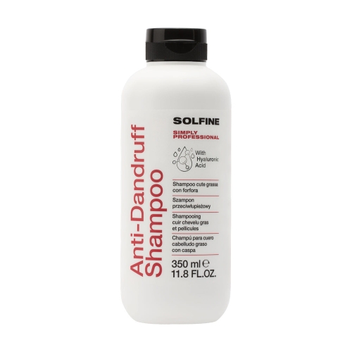 Solfine care anti-dandruff Szampon przeciwłupieżowy 350ml