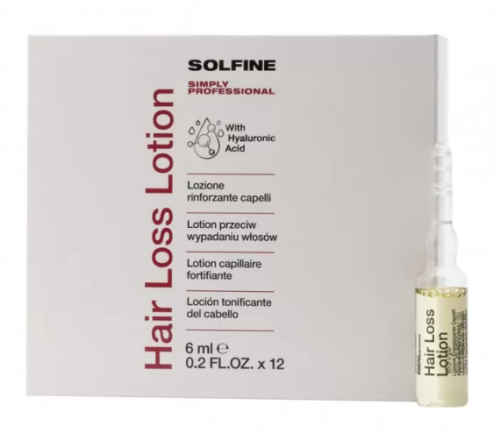 Solfine care hair loss Ampułki przeciw wypadaniu włosów 12x6ml
