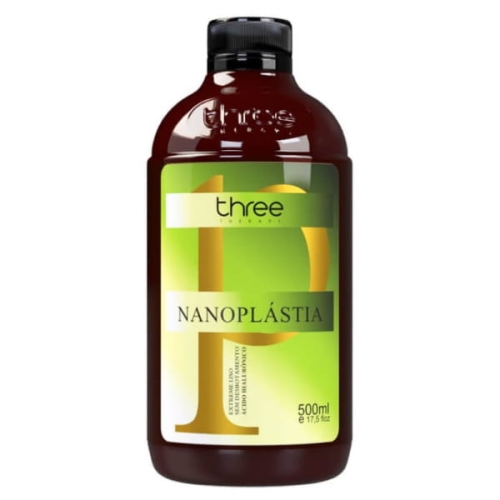 Three therapy nanoplastia Kuracja do prostowania włosów 500ml