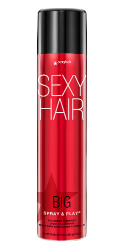 Sexy hair spray & play mocny lakier nabłyszczający 300ml