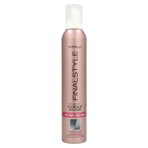 Montibello finalstyle sky grey Pianka do włosów kolor niebiesko szary 320ml
