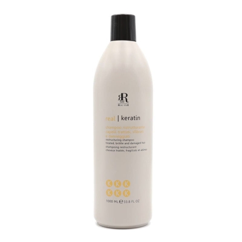 RR LINE KERATIN STAR - Szampon odbudowujący do włosów zniszczonych 1000ml 