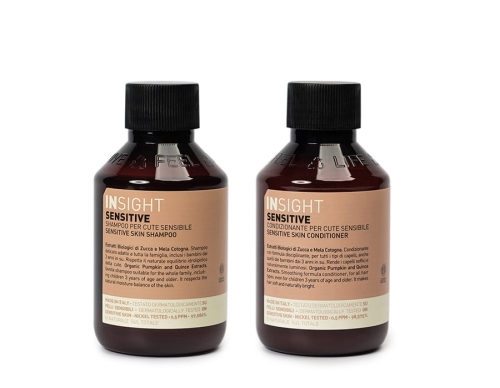 INSIGHT Sensitive Skin Zestaw do wrażliwej skóry głowy szampon 100ml odżywka 100ml