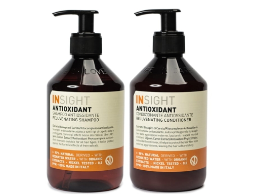 Insight Antioxidant Zestaw odmładzający do włosów szampon 400ml odżywka 400ml