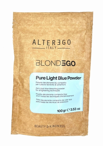 Alter ego pure light blue Niebieski niepylący rozjaśniacz do włosów do 7 tonów 100g