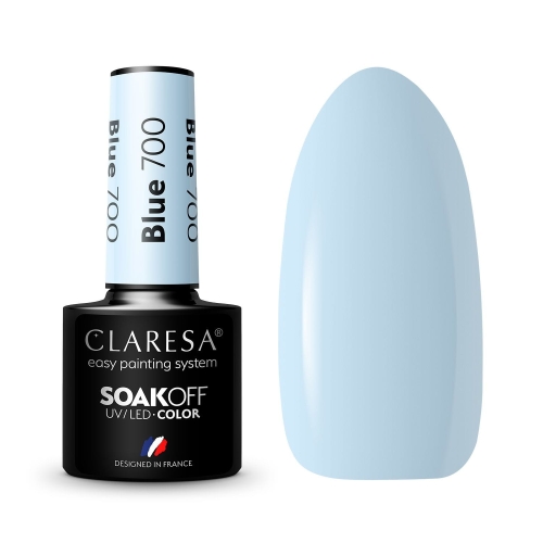 Claresa lakiery hybrydowe Odcienie niebieskie 5ml