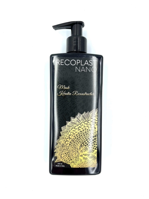 Recoplast Nano Keratin Mask Maska wygładzająca do włosów po keratynowym prostowaniu 250ml.jpg