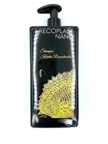 Recoplast nano keratin Szampon wygładzający do włosów  po keratynowym prostowaniu 1000ml