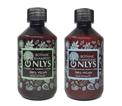 Alterlook onlys botanic Zestaw głęboko nawilżający do włosów suchych szampon 250ml odżywka 250ml 