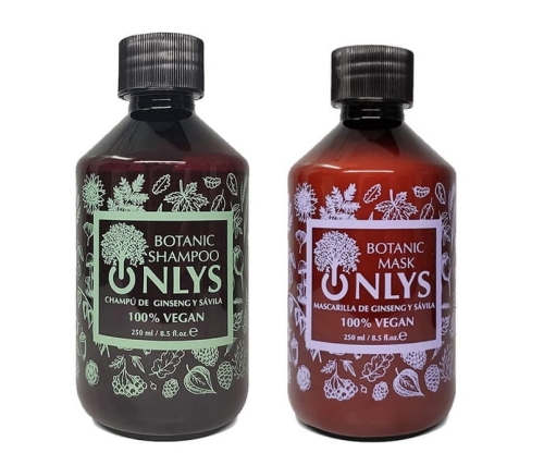 Alterlook onlys botanic Zestaw głęboko nawilżający do włosów suchych szampon 250ml maska 250ml