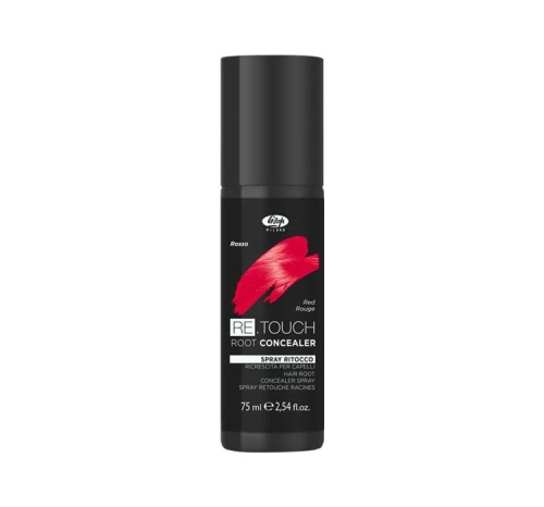 Lisap retouch Spray koloryzujący włosy na odrosty  Red czerwony 75ml