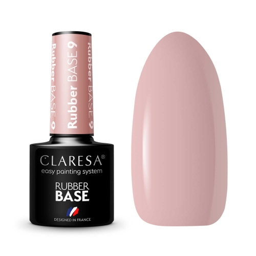 CLARESA Rubber base 9 - Baza kauczukowa nr 9 5ml  
