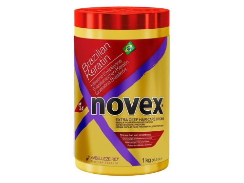 Novex brazilian keratin Keratynowa maska do włosów zniszczonych 1000g