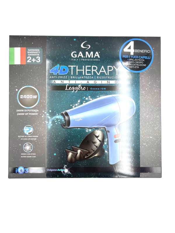 GA.MA leggero 4d therapy Suszarka do włosów z jonizacją 2400w