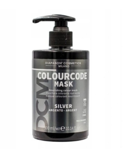 Diapason code Maska koloryzująca do włosów srebrna 300ml