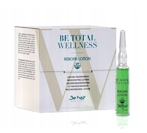 Be hair be total wellness Ampułki regenerujące do włosów i skóry głowy 12x10ml