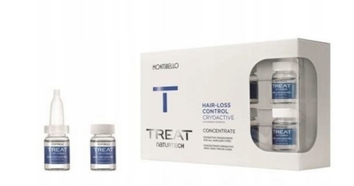 Montibello treat hair loss control cryoactive Kuracja przeciw wypadaniu włosów 10x7ml