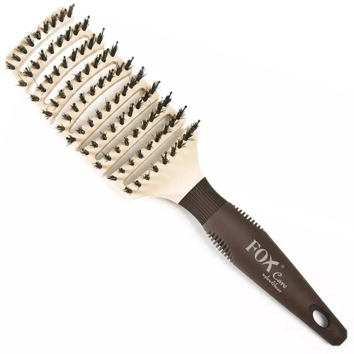 Fox care Szczotka do włosów włosie dzika i nylon